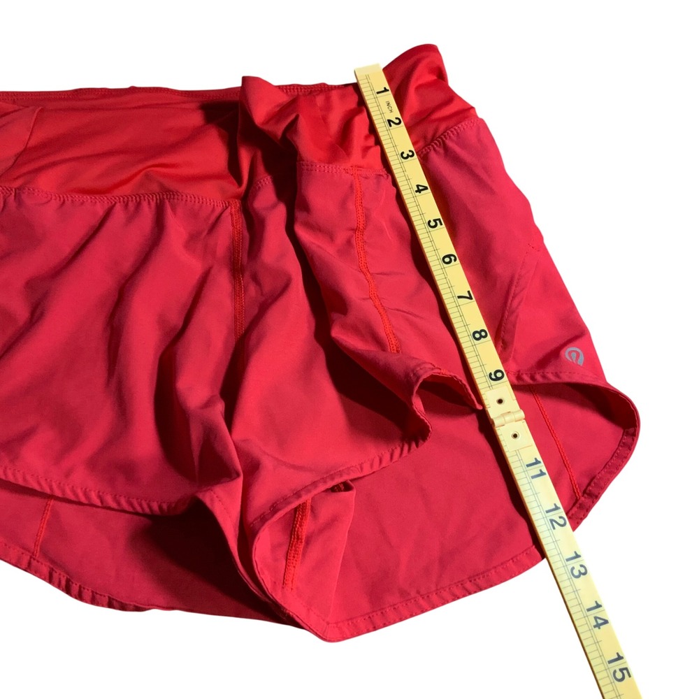 Lululemon Speed Up Shorts 2.5" Red size Medium - Picture 7 of 11